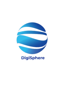 logo digisphere Logo Agence Marketing Digital Eco-Responsable DigiSphere