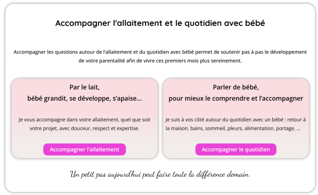site parlait bebe consultation conseil en allaitement
