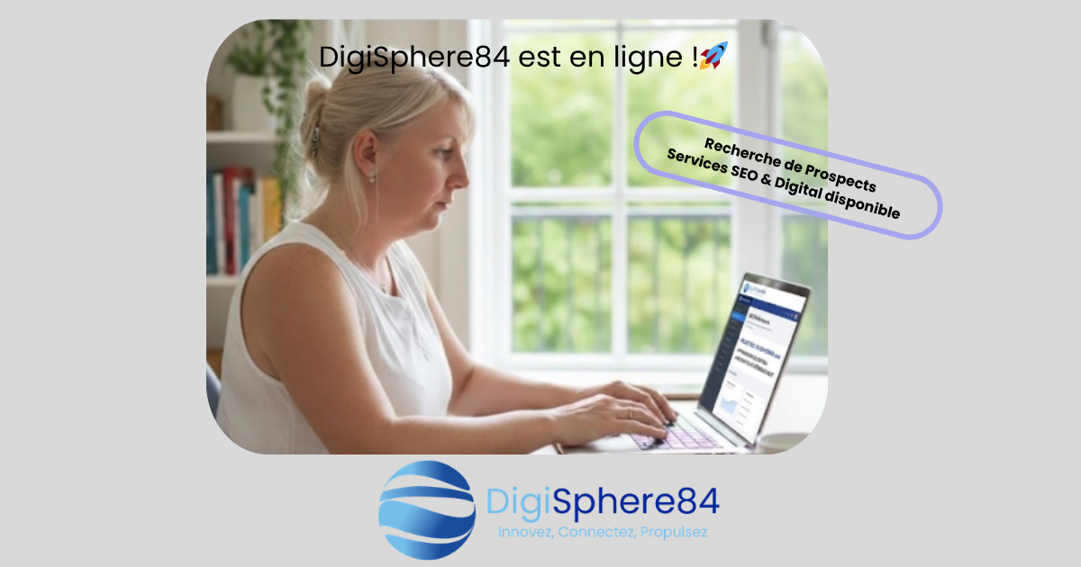 représentation de digisphere84 image me représentant en train de travailler pour digisphere84 à mon bureau